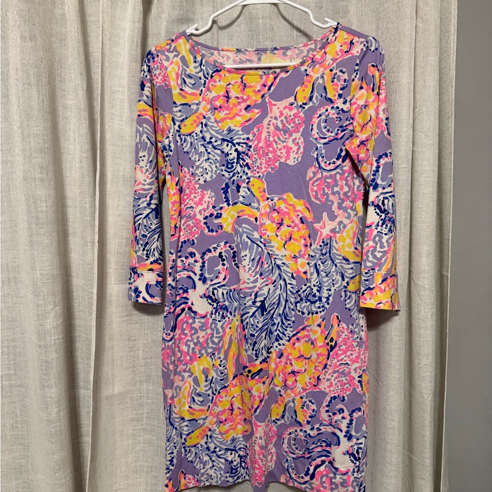 Lilly Pulitzer Multicolor Long Sleeve Dress